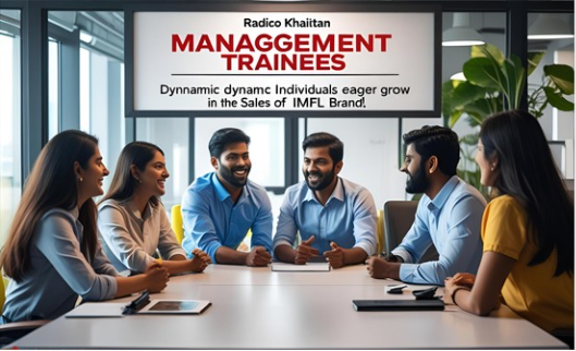 Radico Khaitan Management Trainees Required for Sales of IMFL Brand | Apply Now