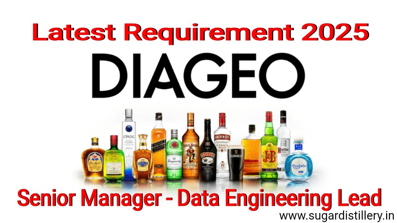 Latest Diageo Jobs 2025: Senior Manager – Data Engineering Lead Recruitment in India