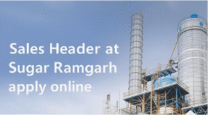 Sales Head Recruitment 2025 | Dalmia Bharat Sugar Ramgarh Jobs | Apply Online