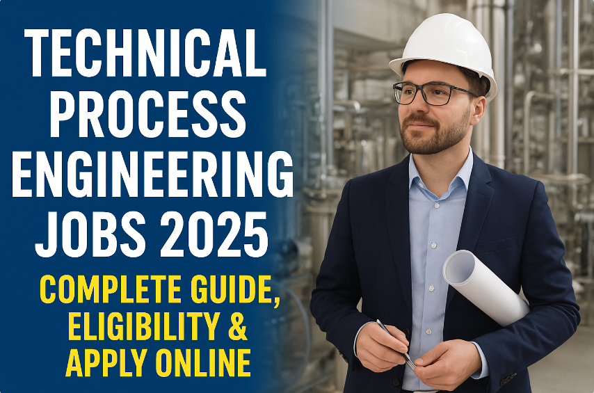 Technical Process Engineering Jobs 2025 | Complete Guide, Eligibility & Apply Online
