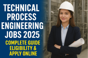 Technical Process Engineering Jobs 2025 | Complete Guide, Eligibility & Apply Online