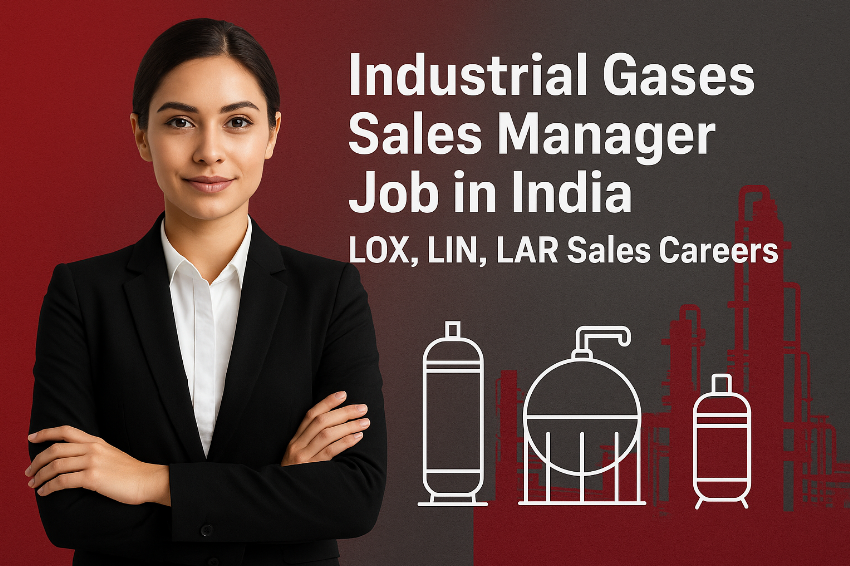 Industrial Gases Sales Manager Job in India