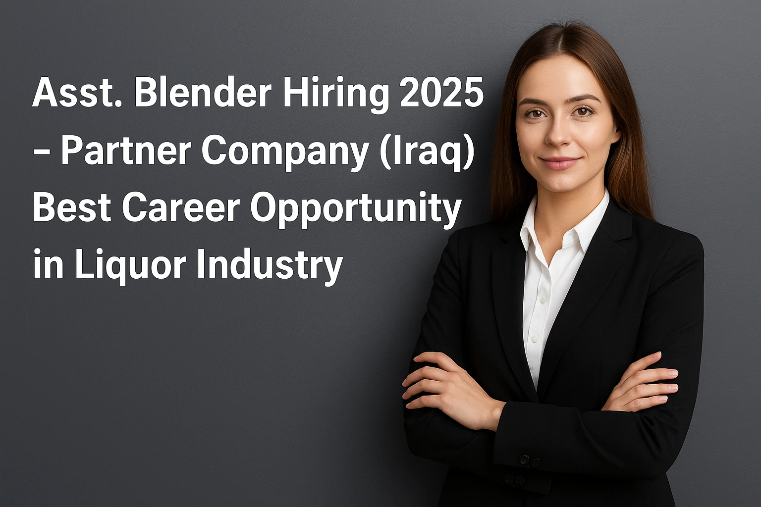 Asst. Blender Hiring 2025 – Partner Company (Iraq) | Best Career Opportunity in Liquor Industry