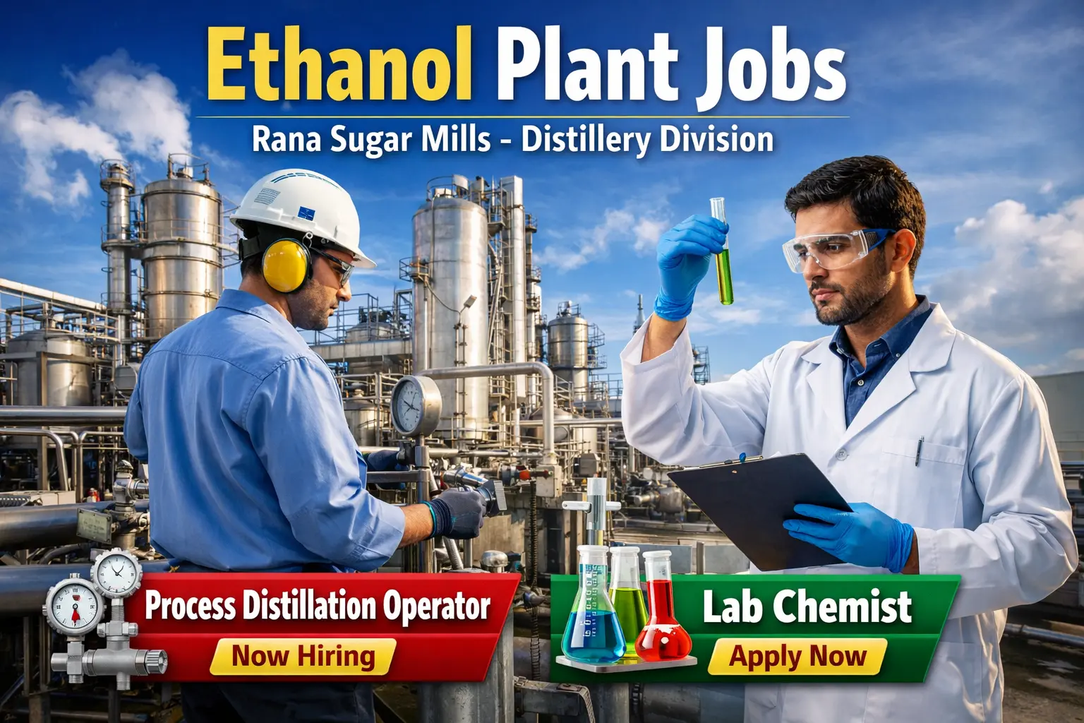 Ethanol Plant Jobs Rana Sugar Mills - Distillery Division