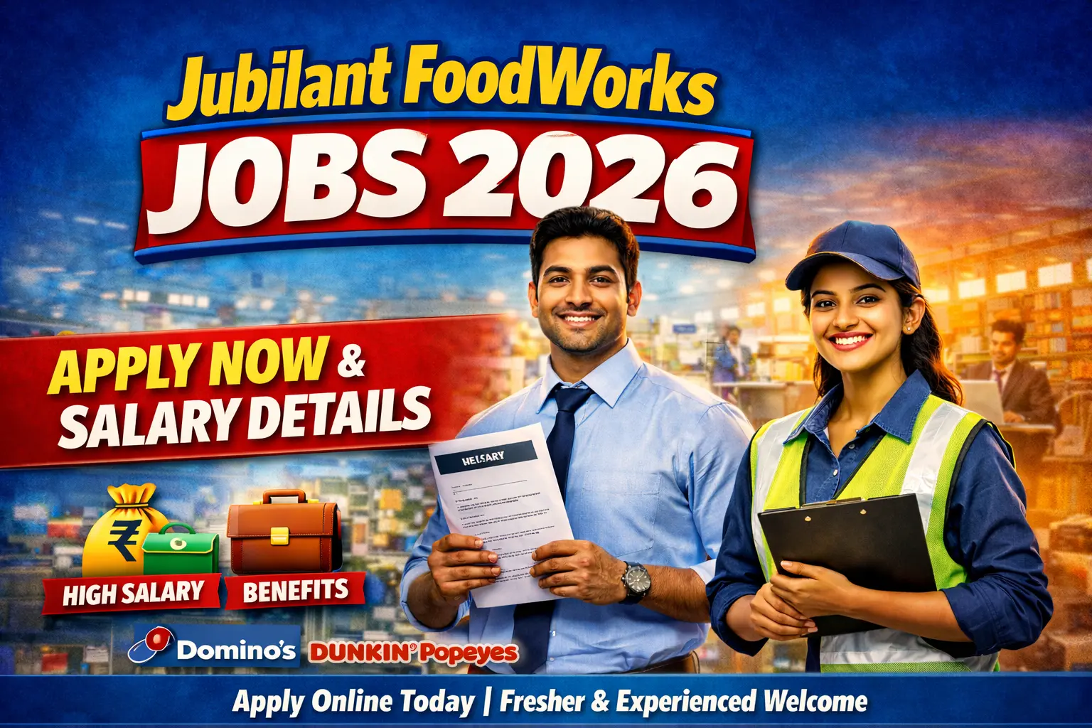 Jubilant FoodWorks Jobs 2026 – Apply Online & Salary Details