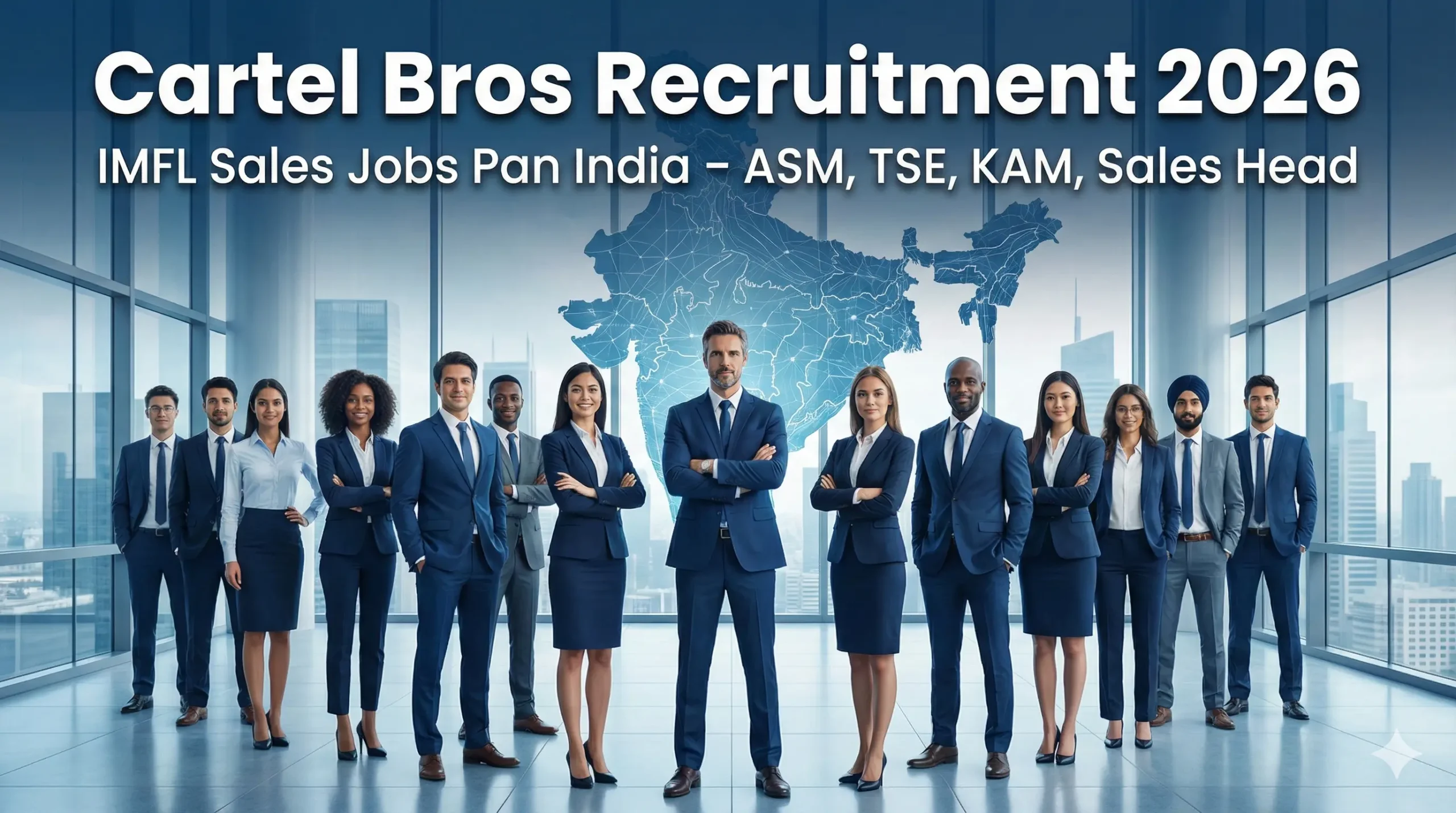 IMFL Sales Jobs 2026 at Cartel Bros | Pan India Hiring for ASM & TSE