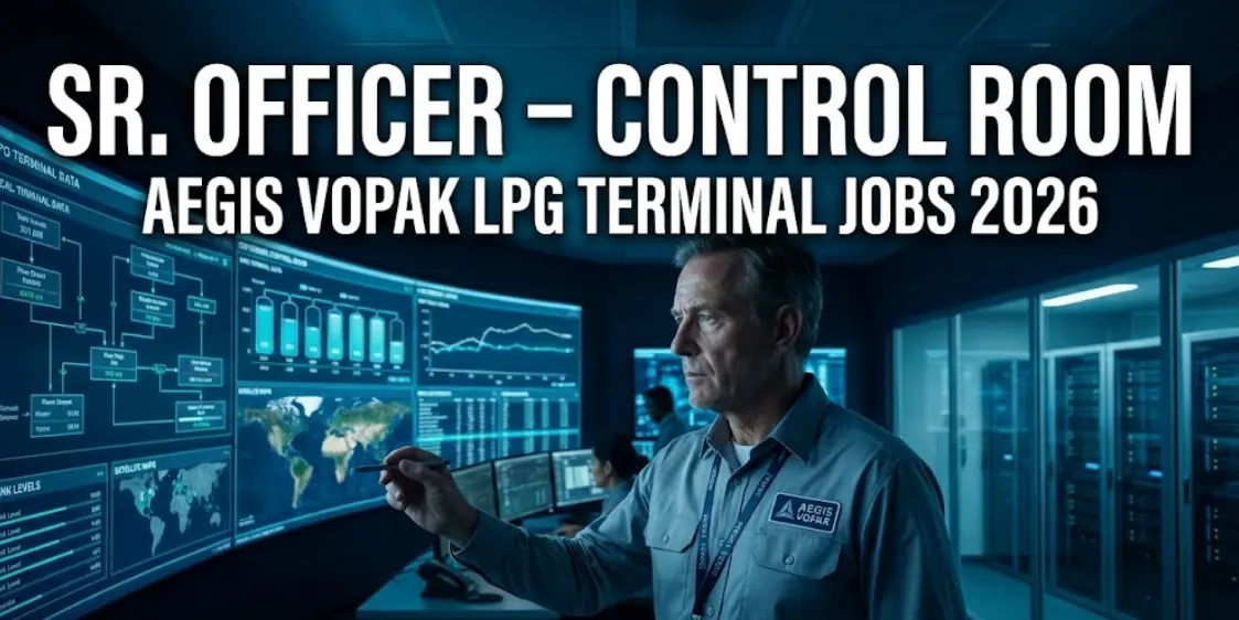 AVTL LPG Cryogenic Jobs 2026 | Aegis Vopak Kandla Vacancy