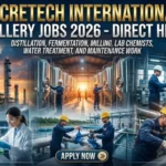 Secretech International Distillery Jobs 2026 - Direct Hiring