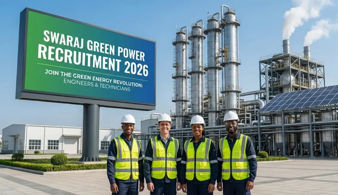 Swaraj Green Power Recruitment 2026: Sugar & Distillery Jobs