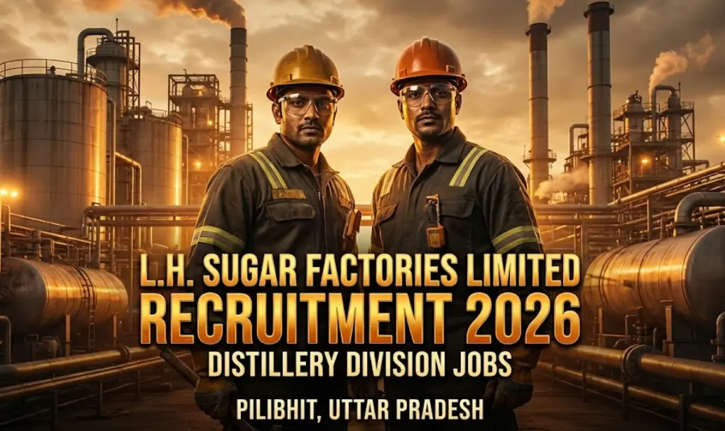 L.H. Sugar Factories Hiring 2026 – Distillery Jobs Pilibhit