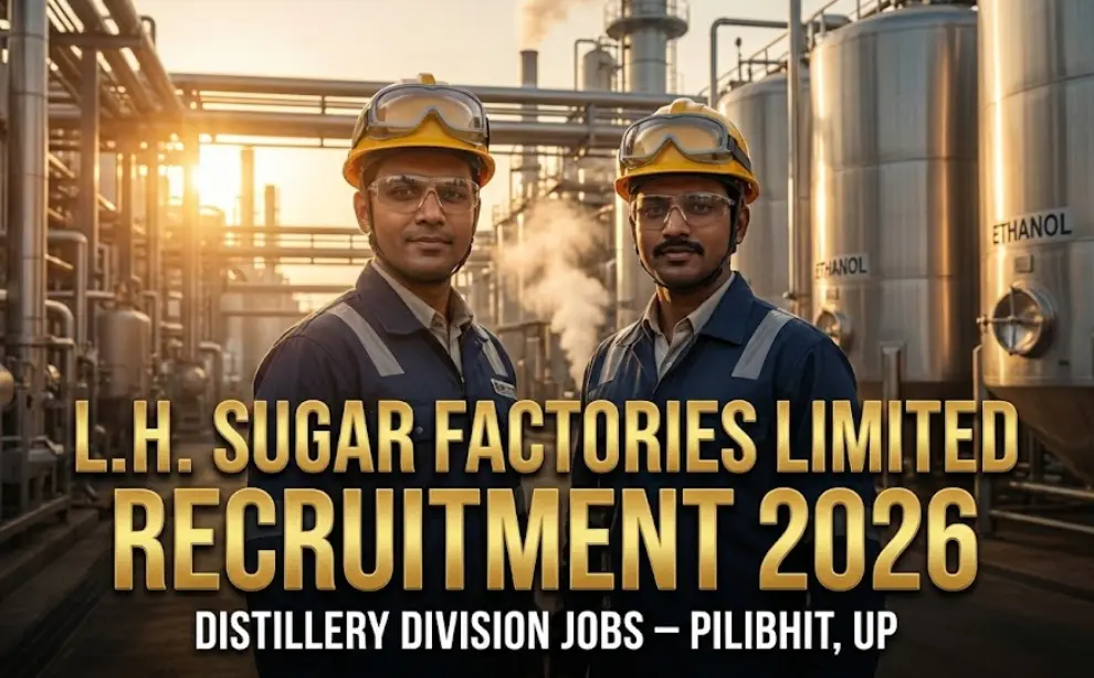 L.H. Sugar Factories Hiring 2026 – Distillery Jobs Pilibhit