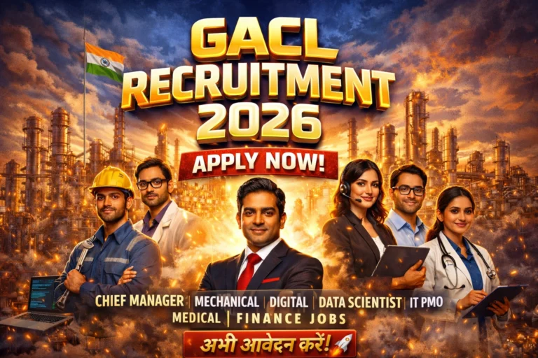 GACL Urgent Jobs 2026 | Freshers & Experienced Apply Online