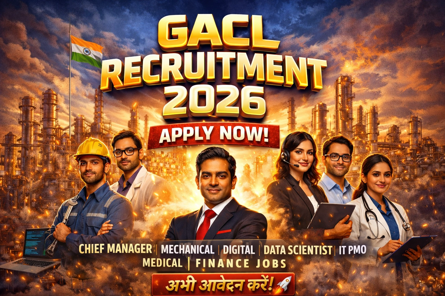 GACL Urgent Jobs 2026 | Freshers & Experienced Apply Online