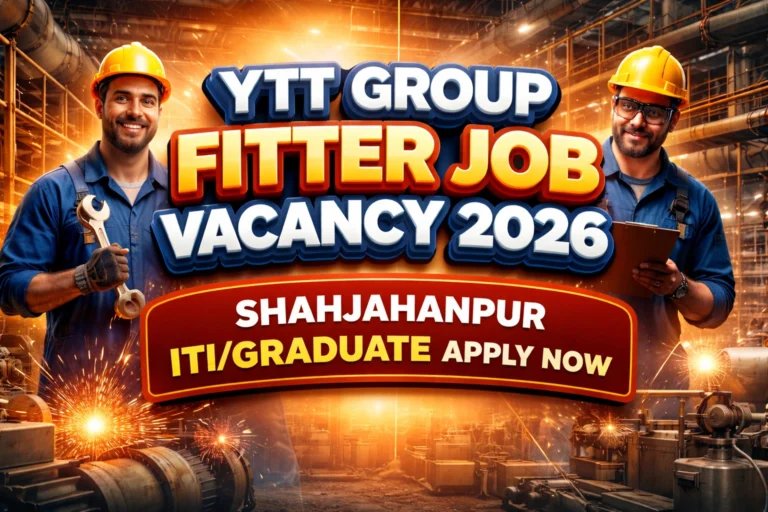 Urgent Hiring for Fitter in YTT Group – Complete Career Guide