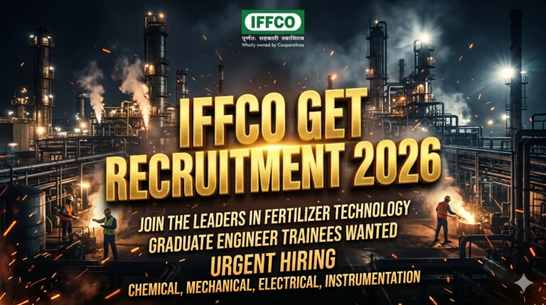 IFFCO Engineer Jobs 2026: GET Vacancy, Eligibility, Salary