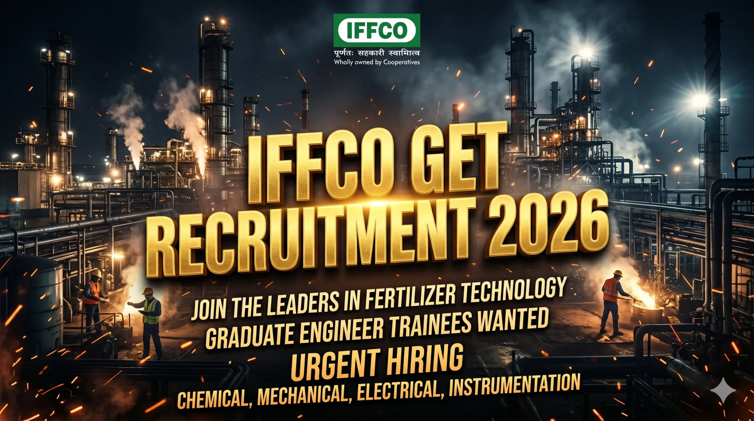 IFFCO Engineer Jobs 2026: GET Vacancy, Eligibility, Salary