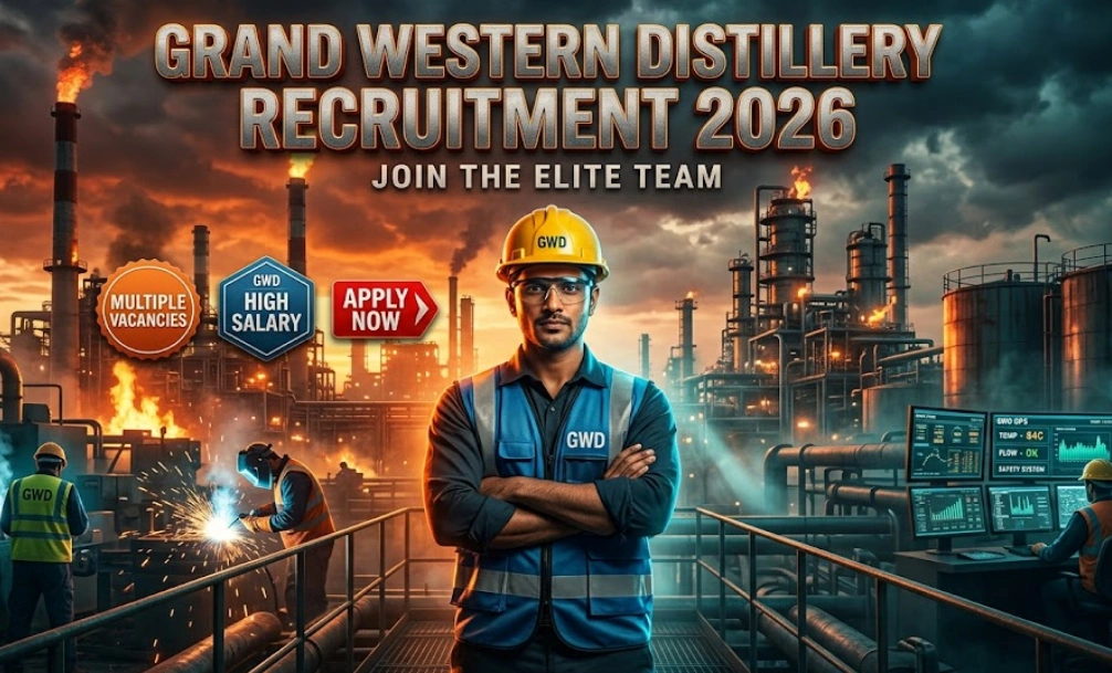 Grand Western Distillery Urgent Hiring 2026 Apply Now Online