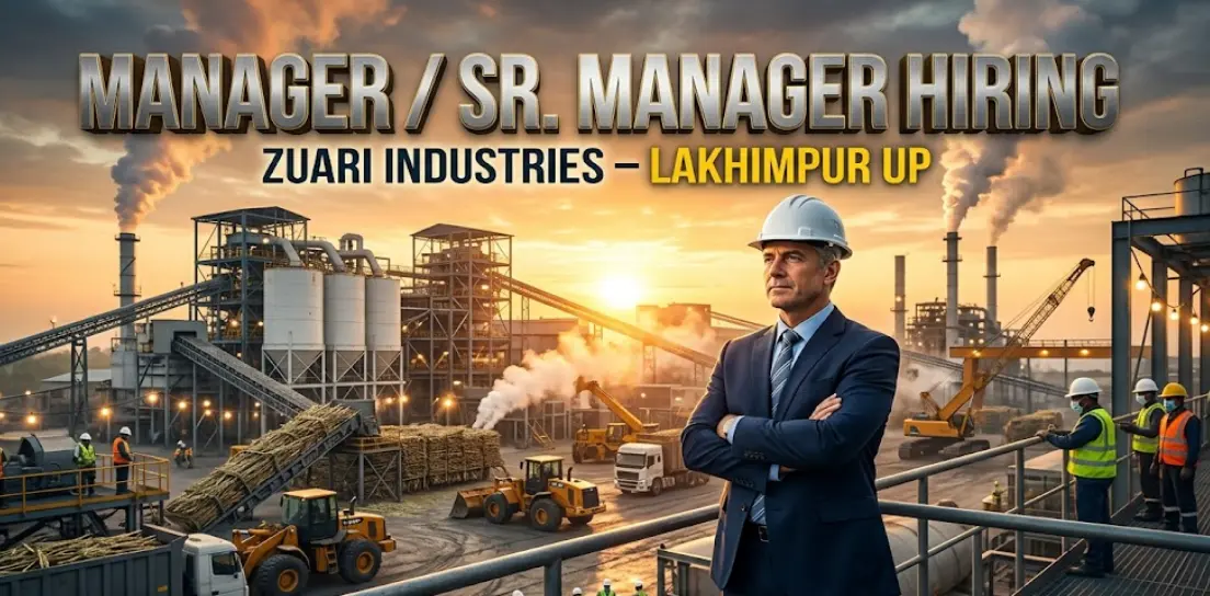 Zuari Industries Manager Jobs 2026 | Lakhimpur UP Apply Now