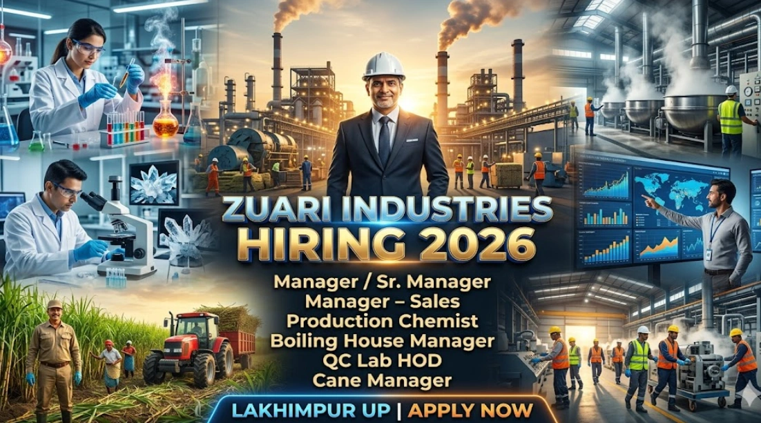 Zuari Industries Manager Jobs 2026 | Lakhimpur UP Apply Now