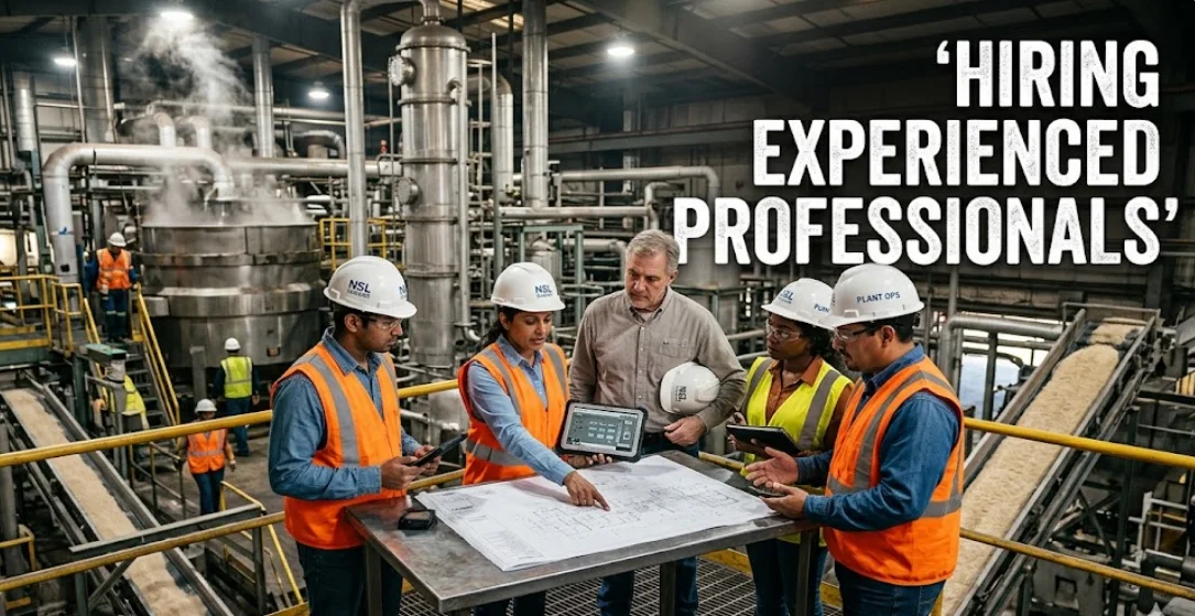 NSL Sugars Ltd Hiring 2026 | Legal & Distillery Vacancies