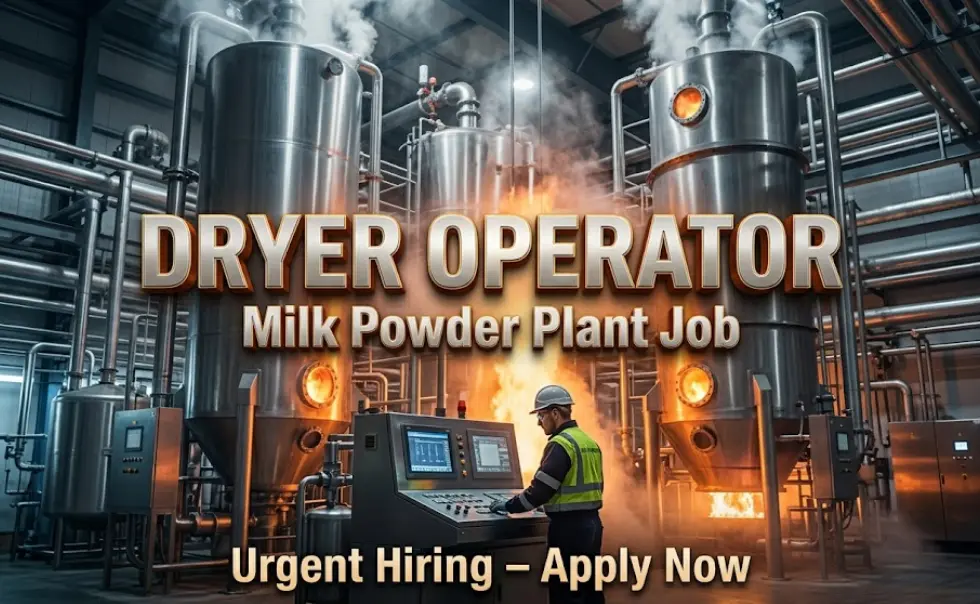 Harshraj Frozen Foods Jobs 2026 | Operator, Chemist and Lab