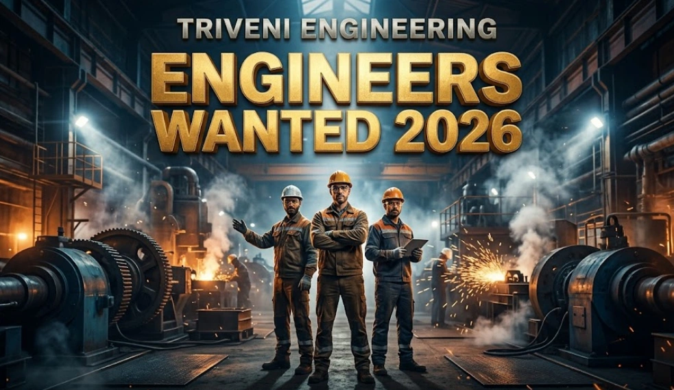 Triveni Engineering Hiring 2026 | Apply for Engineer Jobs