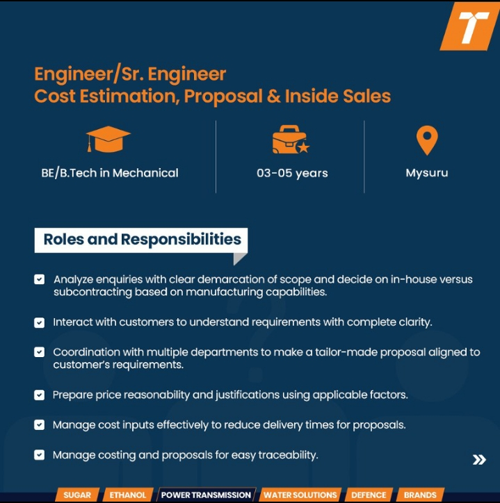 Triveni Engineering Hiring 2026 | Apply for Engineer Jobs