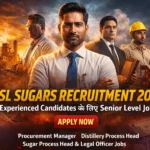 NSL Sugars Urgent Hiring 2026 - Distillery And Sugar Process