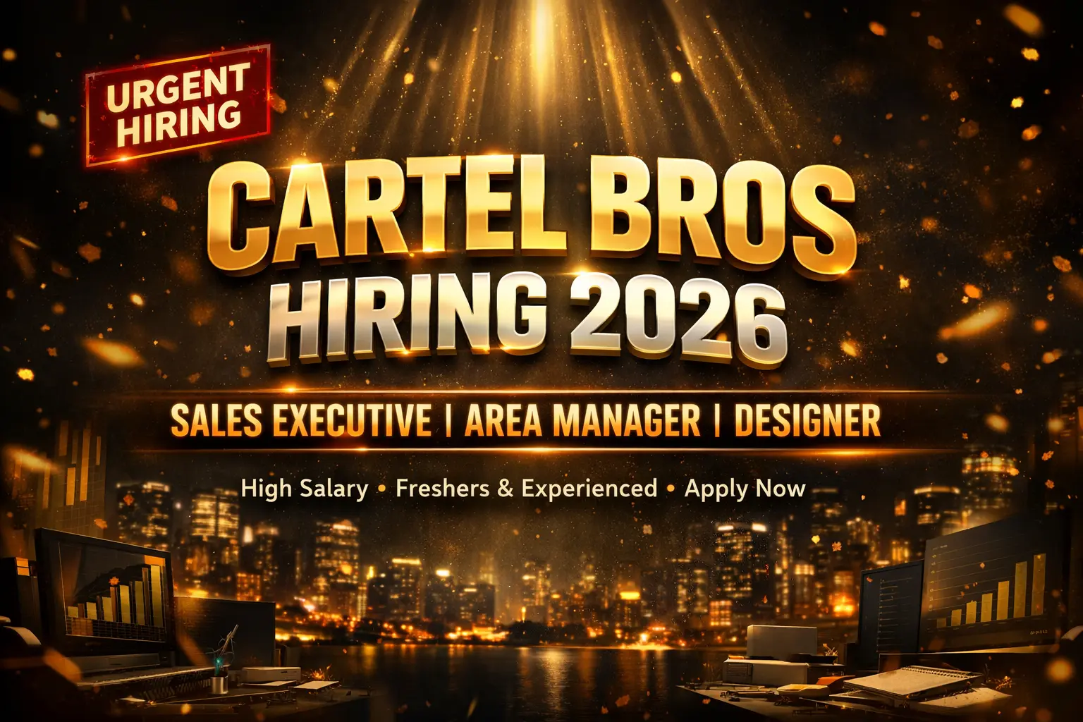 Cartel Bros Hiring 2026 | High Salary Sales & Creative Jobs