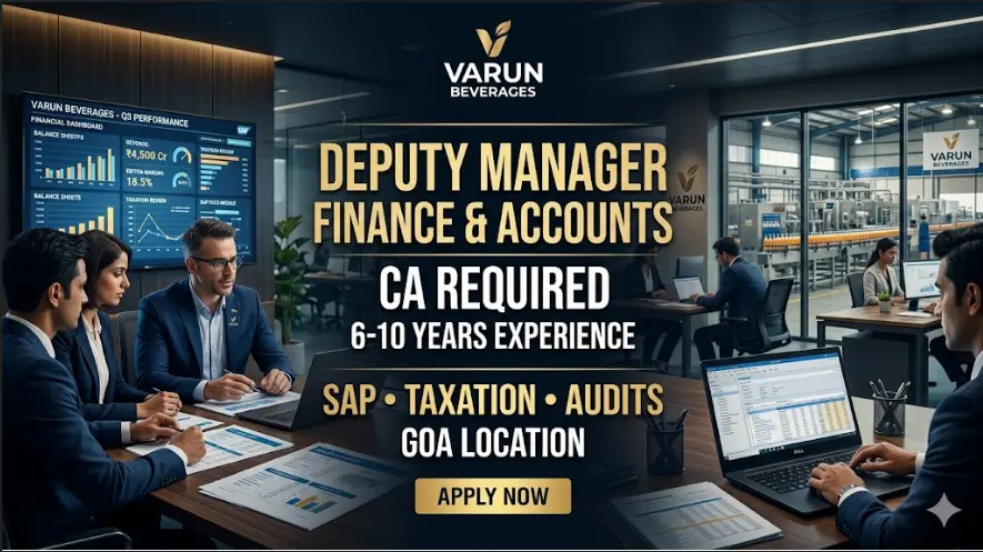 Varun Beverages Recruitment 2026: Apply Online Multiple Jobs