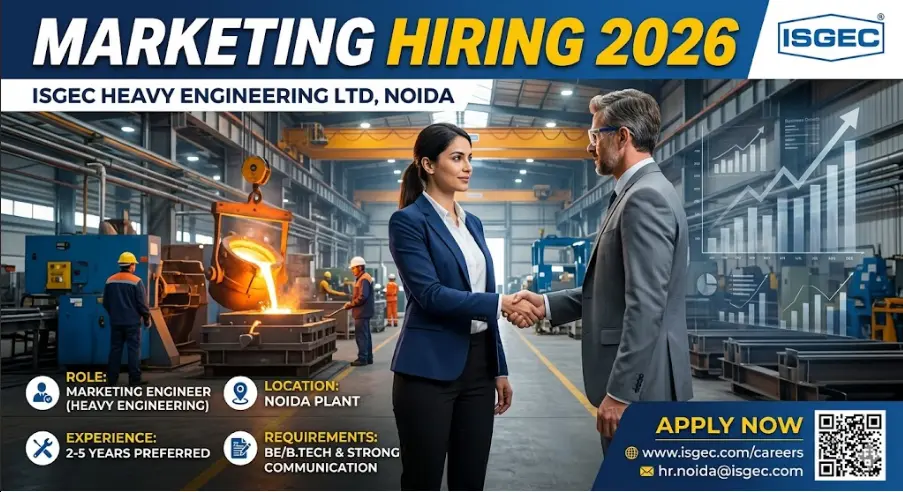 ISGEC Heavy Engineering Ltd Noida Hiring Multiple Jobs 2026