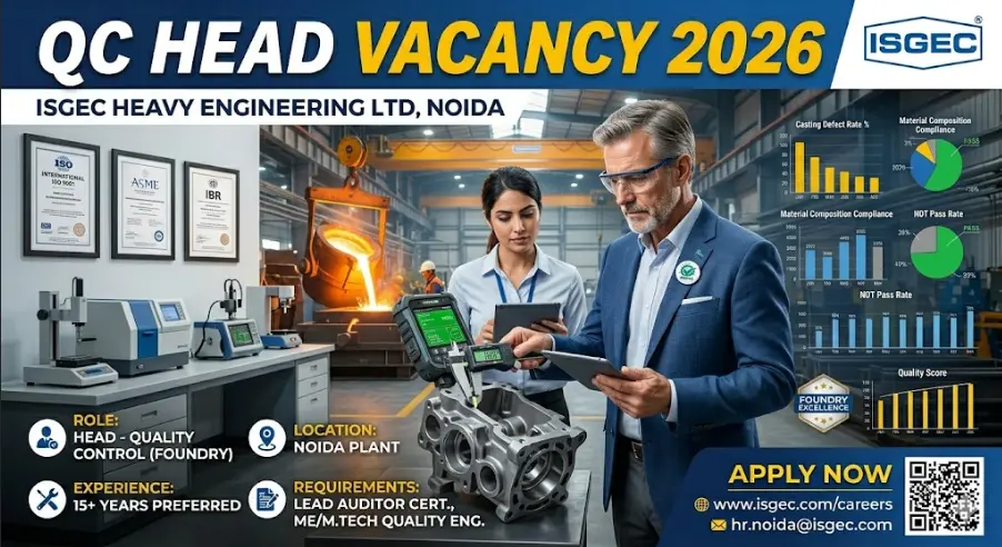 ISGEC Heavy Engineering Ltd Noida Hiring Multiple Jobs 2026