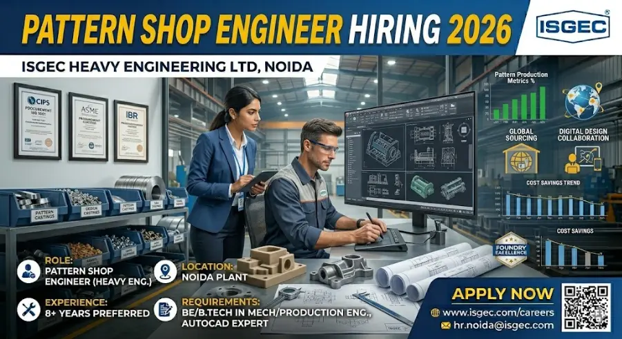 ISGEC Heavy Engineering Ltd Noida Hiring Multiple Jobs 2026