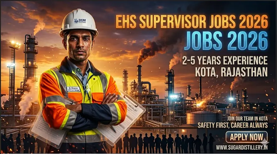 DCM Shriram Rayons Recruitment 2026 | Multiple Jobs