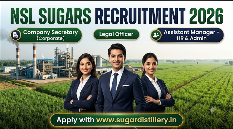 NSL Sugars Recruitment 2026 Apply Online, Salary & Job Posts