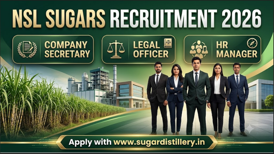 NSL Sugars Recruitment 2026 Apply Online, Salary & Job Posts