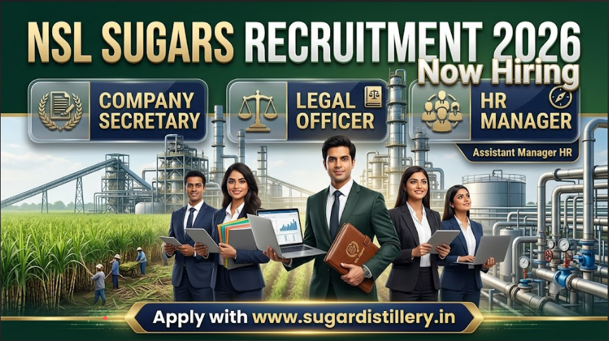 NSL Sugars Recruitment 2026 Apply Online, Salary & Job Posts