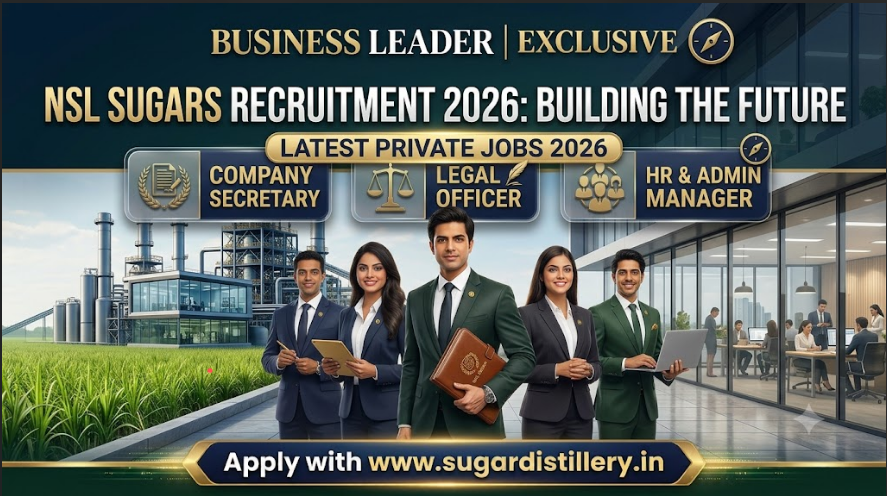 NSL Sugars Recruitment 2026 Apply Online, Salary & Job Posts