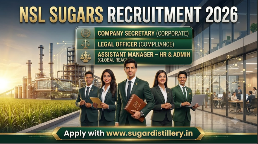 NSL Sugars Recruitment 2026 Apply Online, Salary & Job Posts