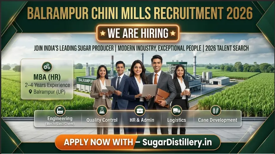 Balrampur Chini Mills Ltd Vacancy 2026 | HR Jobs Apply Now