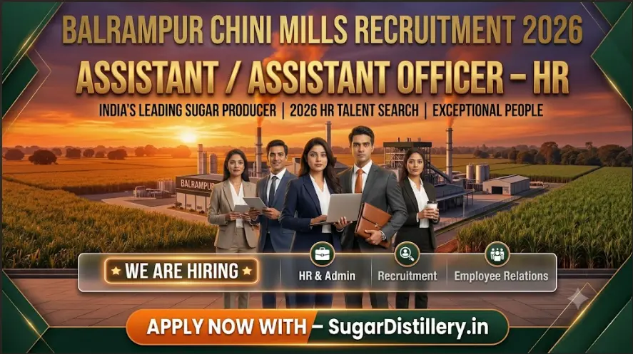 Balrampur Chini Mills Ltd Vacancy 2026 | HR Jobs Apply Now