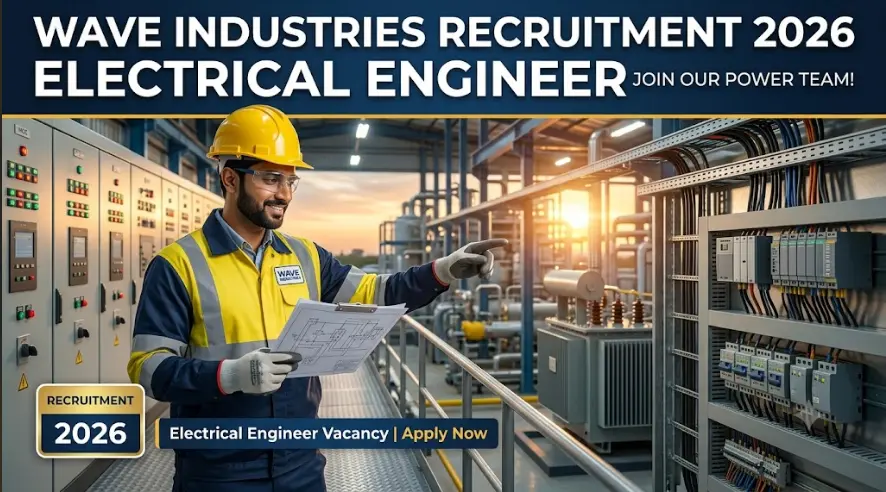 Wave Industries Electrical Engineer Recruitment 2026 at Sitapur Sugar Mill