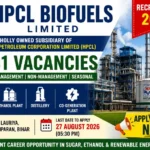 HPCL Biofuels Recruitment 2026 | 81 Bihar Sugar Mill Jobs
