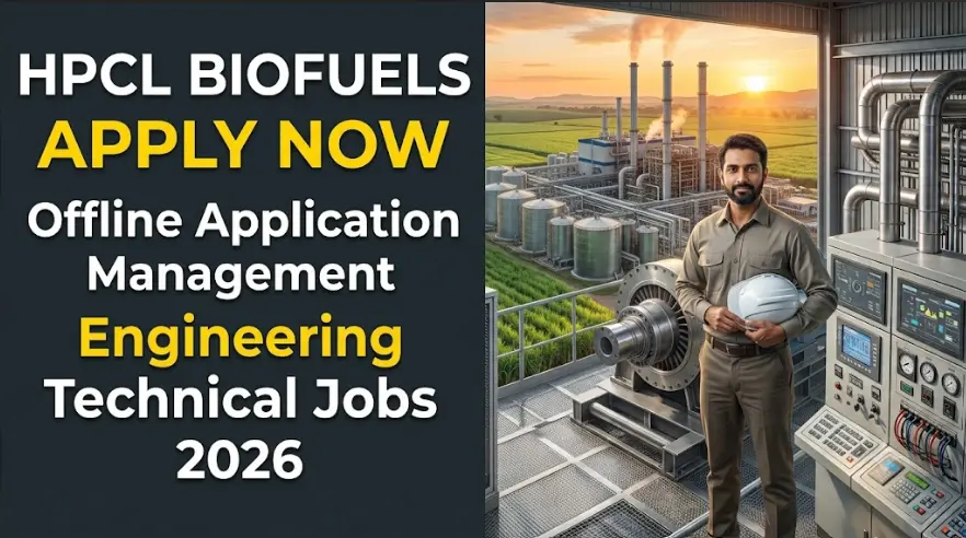 HPCL Biofuels Recruitment 2026 | 81 Bihar Sugar Mill Jobs