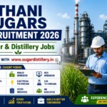 Athani Sugars Recruitment 2026 | Sugar & Distillery Jobs