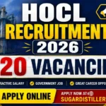 HOCL Recruitment 2026: Apply Online for 20 Vacancies