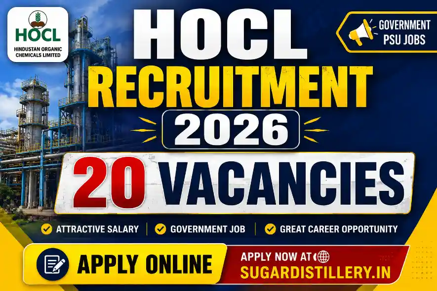 HOCL Recruitment 2026: Apply Online for 20 Vacancies