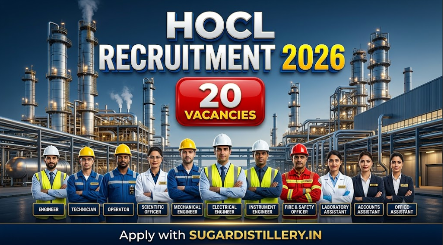 HOCL Recruitment 2026: Apply Online for 20 Vacancies