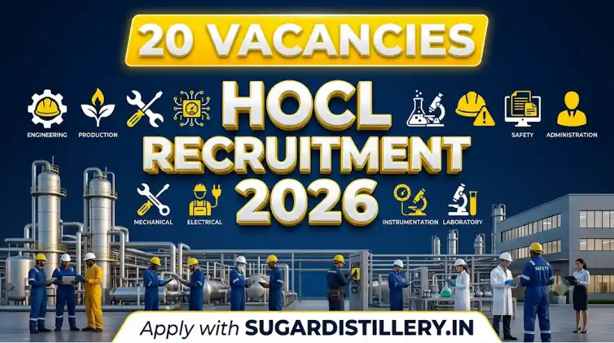 HOCL Recruitment 2026: Apply Online for 20 Vacancies