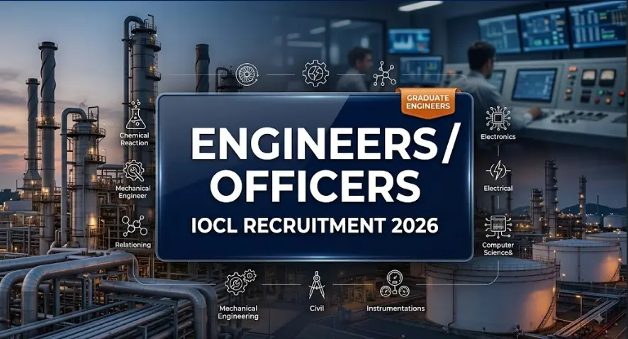 IOCL Recruitment 2026: Exciting Engineer, Officer & JE Jobs
